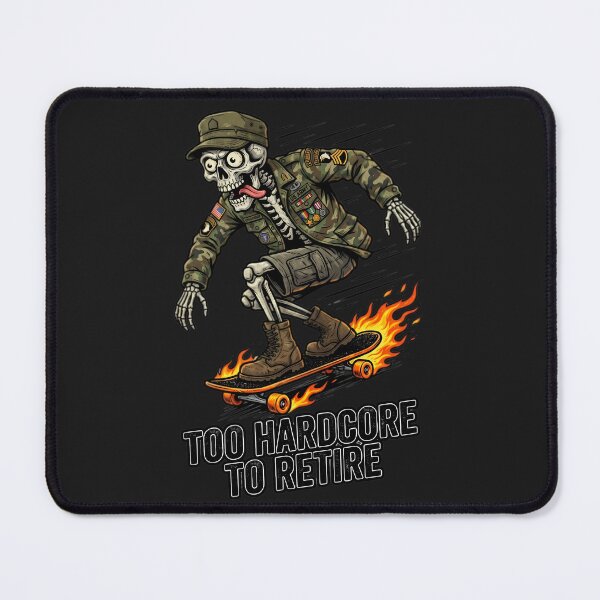 Item preview, TOO HARDCORE TO RETIRE designed and sold by CristianoArt.