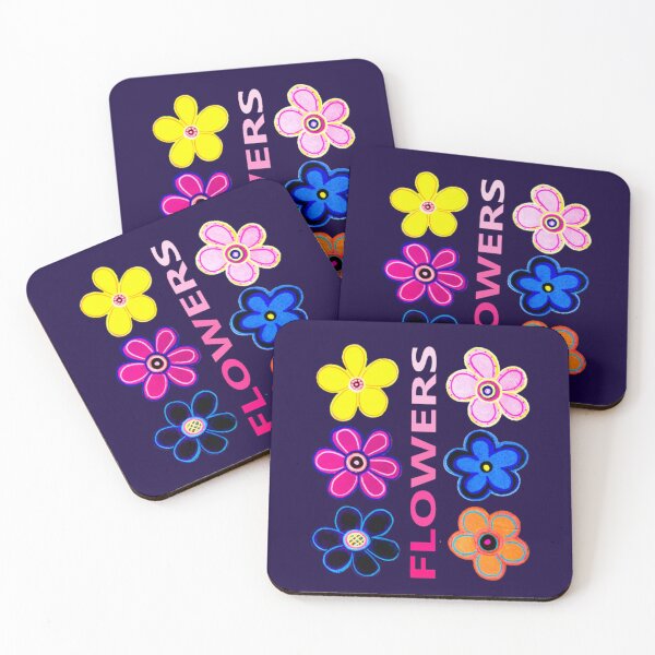 Item preview, Bright Abstract Flowers designed and sold by kel72.