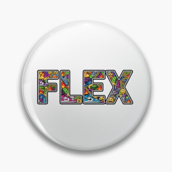Item preview, FLEX – Hype Lifestyle Sticker designed and sold by Imaginarium of Chaos falcon88 .