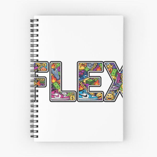 Item preview, FLEX – Hype Lifestyle Sticker designed and sold by Imaginarium of Chaos falcon88 .