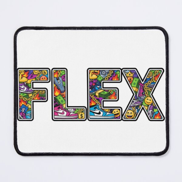 Item preview, FLEX – Hype Lifestyle Sticker designed and sold by Imaginarium of Chaos falcon88 .