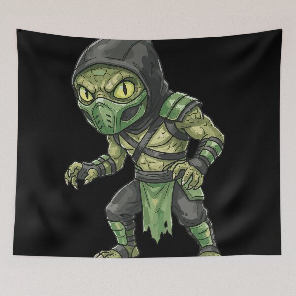 Artikelvorschau, Reptile Mortal Kombat MK Fanart entworfen und verkauft von bapupa.