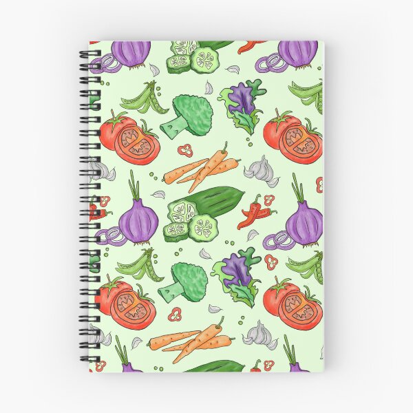 Item preview, The veggie patch harvest - fresh garden vegetable pattern designed and sold by alanamaeart.