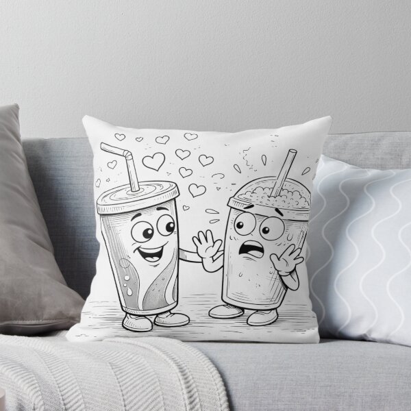 Item preview, Cute Drinks – Awkward Crush designed and sold by ComedyInkFactor.