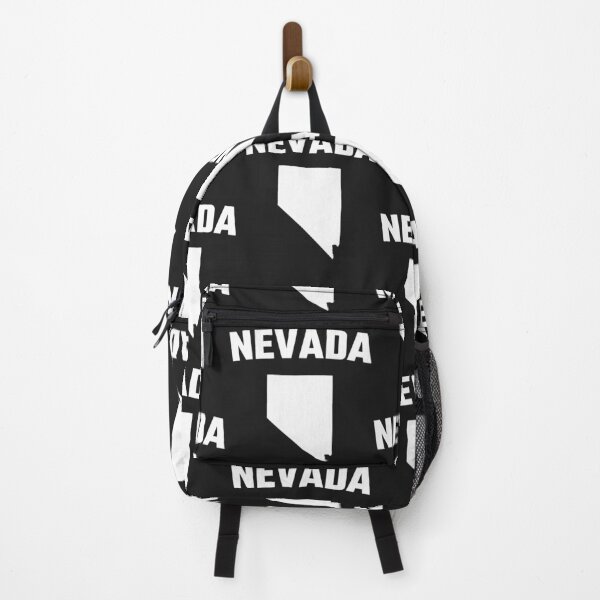 Item preview, Nevada State Silhouette - Classic Minimalist White Graphic designed and sold by mashmosh.