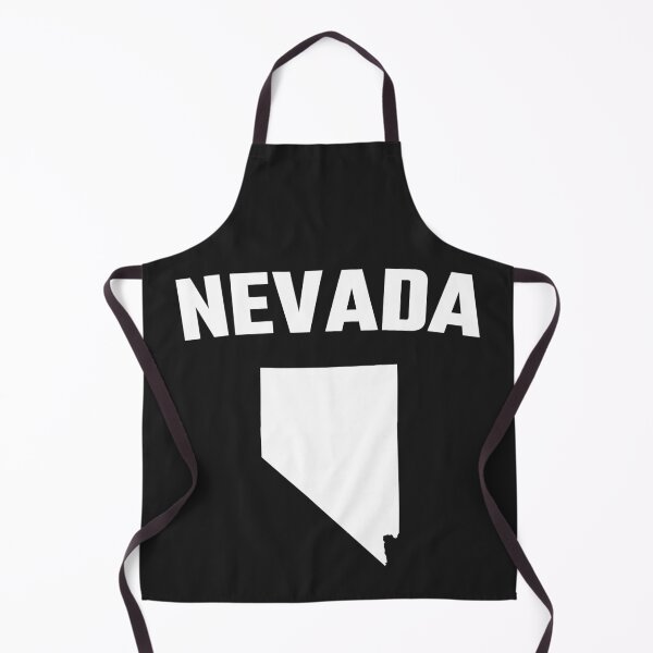 Item preview, Nevada State Silhouette - Classic Minimalist White Graphic designed and sold by mashmosh.