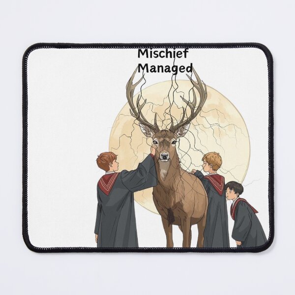 Item preview, Majestic Stag & the Marauders boys | Nostalgic Childhood Art| Moonlit Friendship designed and sold by Fanatic Nerd.
