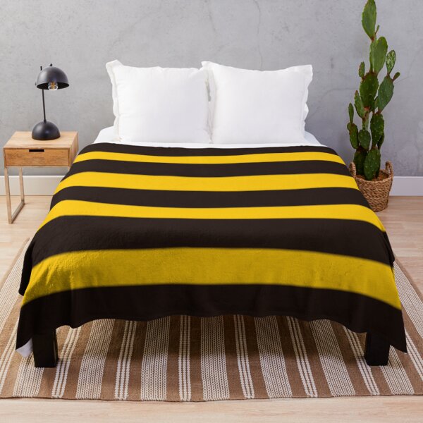 Item preview, Energetic Yellow and Black Bee Stripe Pattern designed and sold by Peanxtsv.