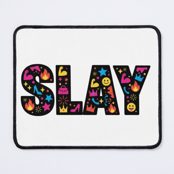 Item preview, SLAY – Confidence Culture Sticker designed and sold by Imaginarium of Chaos falcon88 .