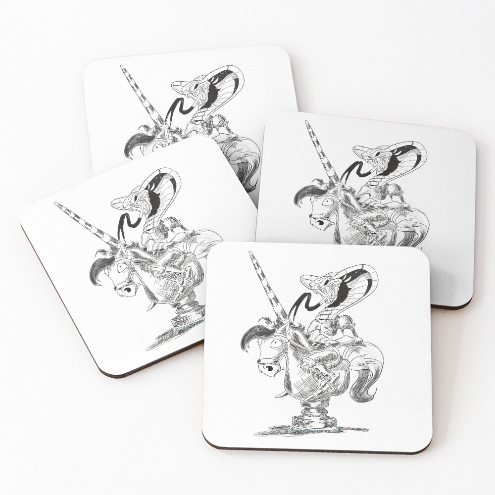 Item preview, Coasters (Set of 4) designed and sold by WeberInked.