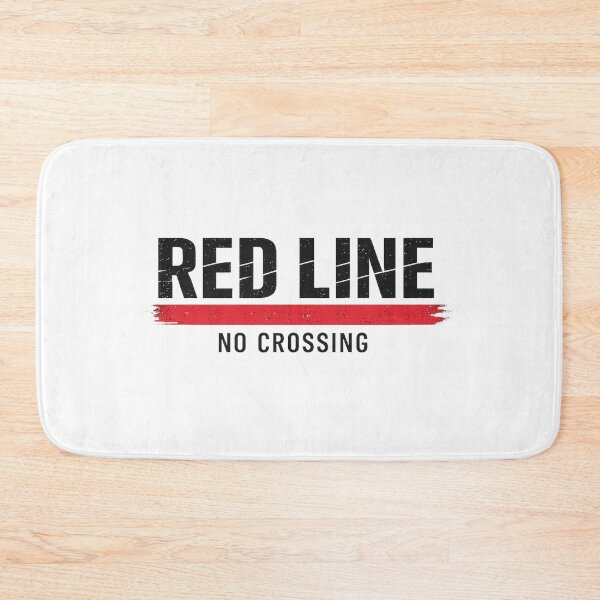 Item preview, Red Line No Crossing designed and sold by REDLN.