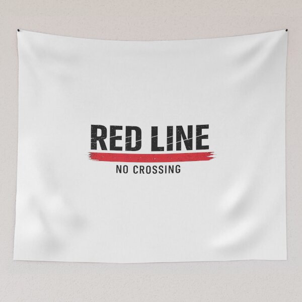 Item preview, Red Line No Crossing designed and sold by REDLN.