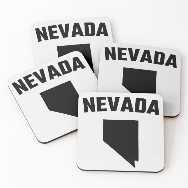 Item preview, Nevada State Silhouette - Classic Black Map Home Pride designed and sold by mashmosh.
