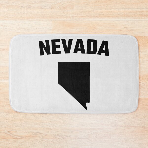 Item preview, Nevada State Silhouette - Classic Black Map Home Pride designed and sold by mashmosh.