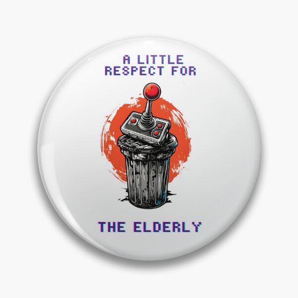 Item preview, Respect Your Elders Gaming Control Retro designed and sold by PigmalionArt.