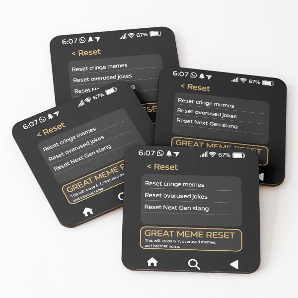 Item preview, Great Meme Reset designed and sold by EwaVerse.