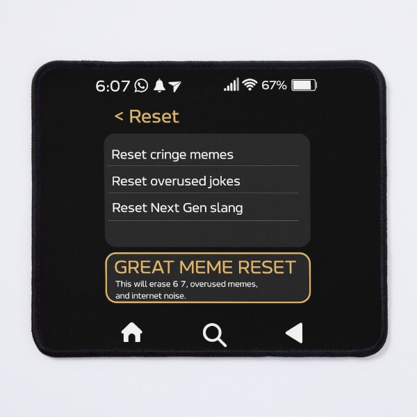 Item preview, Great Meme Reset designed and sold by EwaVerse.