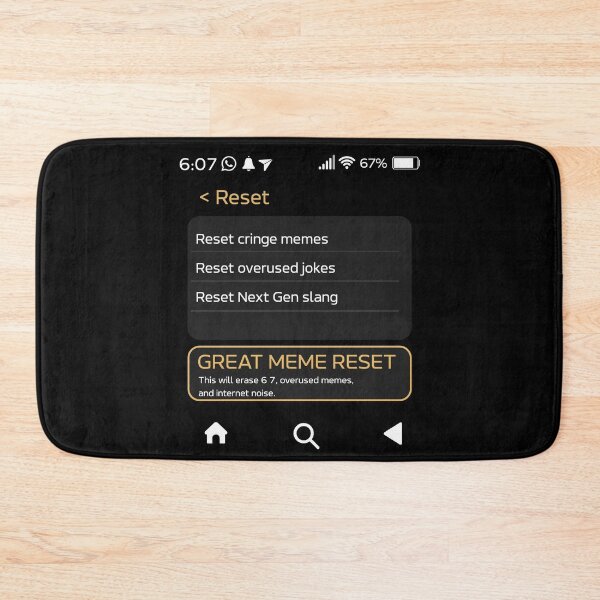 Item preview, Great Meme Reset designed and sold by EwaVerse.