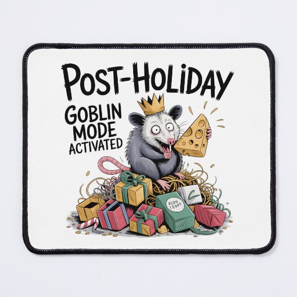 Item preview, Post-Holiday Goblin Mode Activated designed and sold by Bal Drops.