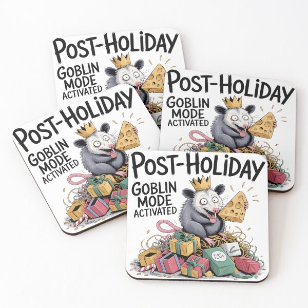 Item preview, Post-Holiday Goblin Mode Activated designed and sold by Bal Drops.