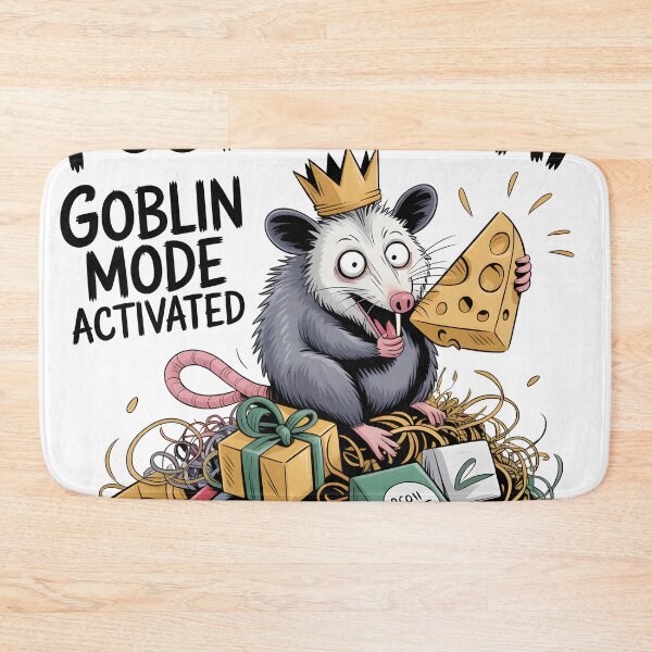 Item preview, Post-Holiday Goblin Mode Activated designed and sold by Bal Drops.