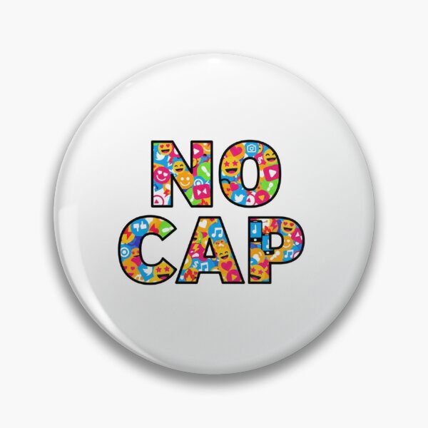 Item preview, NO CAP – Modern Slang Power Sticker designed and sold by Imaginarium of Chaos falcon88 .