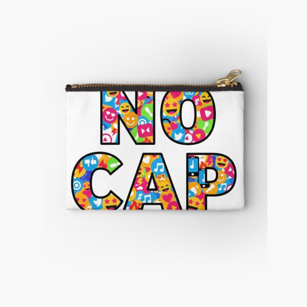Item preview, NO CAP – Modern Slang Power Sticker designed and sold by Imaginarium of Chaos falcon88 .