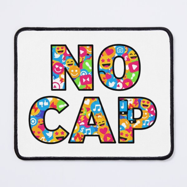 Item preview, NO CAP – Modern Slang Power Sticker designed and sold by Imaginarium of Chaos falcon88 .