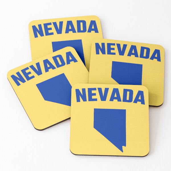 Item preview, Nevada State Pride - Classic Blue Minimalist Silhouette designed and sold by mashmosh.