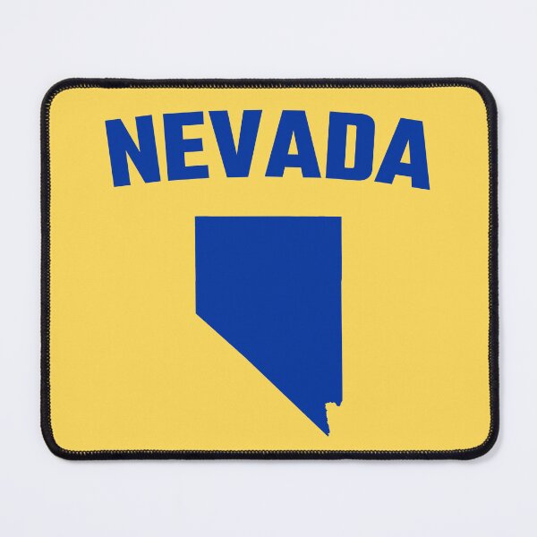 Item preview, Nevada State Pride - Classic Blue Minimalist Silhouette designed and sold by mashmosh.