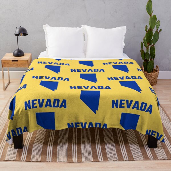 Item preview, Nevada State Pride - Classic Blue Minimalist Silhouette designed and sold by mashmosh.