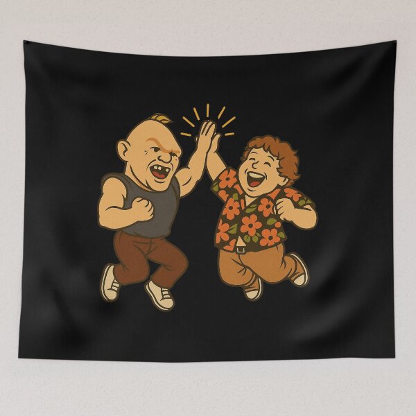 Item preview, Sloth And Chunk - The Goonies Movie designed and sold by Modaozushi216.
