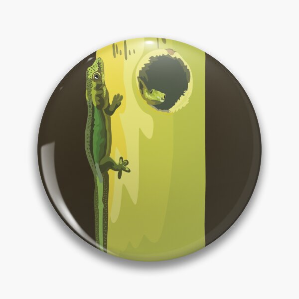 Item preview, Y is for Yellow Headed Day Gecko, Yellow-headed Day Gecko | Reptile & Wildlife Art Design designed and sold by PrettylittlepastelUk.