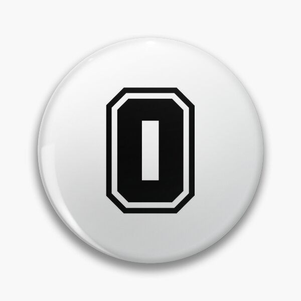 Item preview, Number 0 - Classic Minimalist Digit designed and sold by stickerorange.