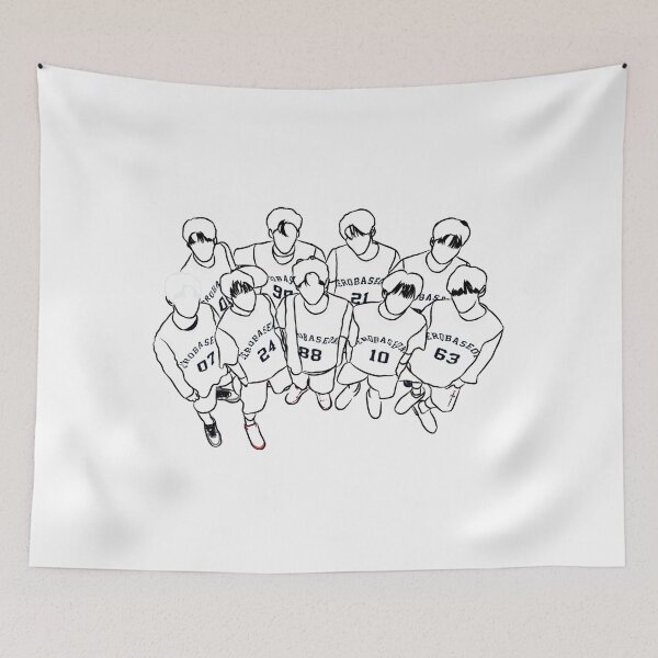 Item preview, Zerobaseone Dynamic Sports Team Illustration designed and sold by Parksandrec234.