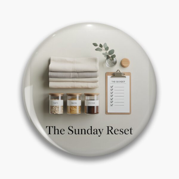 Item preview, The Sunday Reset designed and sold by Bal Drops.