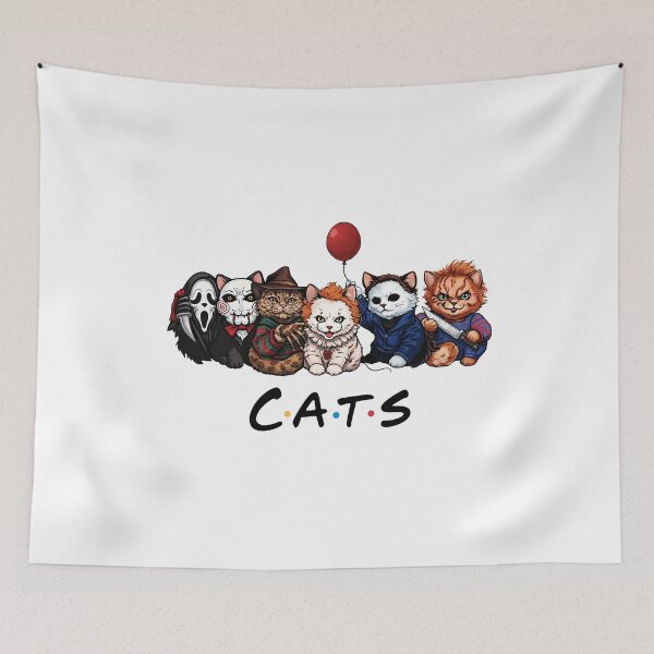 Item preview, Gatos asesinos designed and sold by FreshArtFusion.