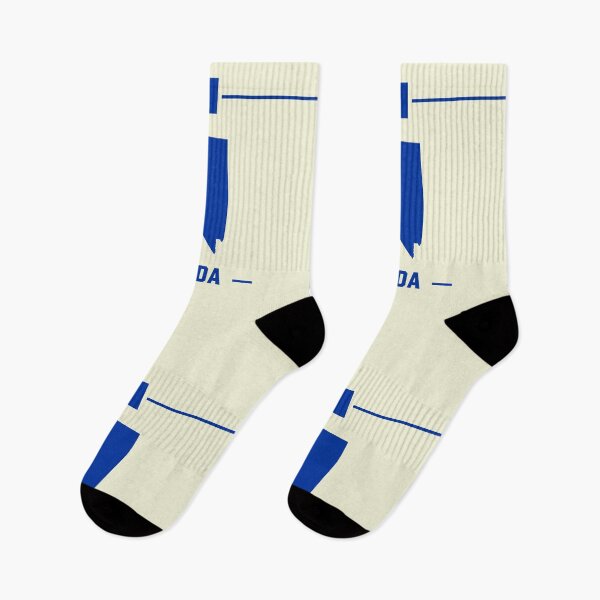 Item preview, Nevada State Pride - Classic Blue Silhouette & Flag designed and sold by mashmosh.