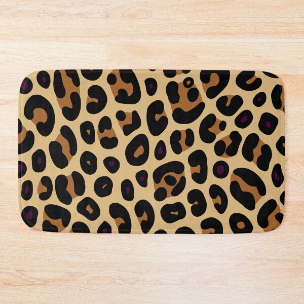 Item preview, Jaguar Rosette Fur Pattern with Bold Contrasts designed and sold by Peanxtsv.
