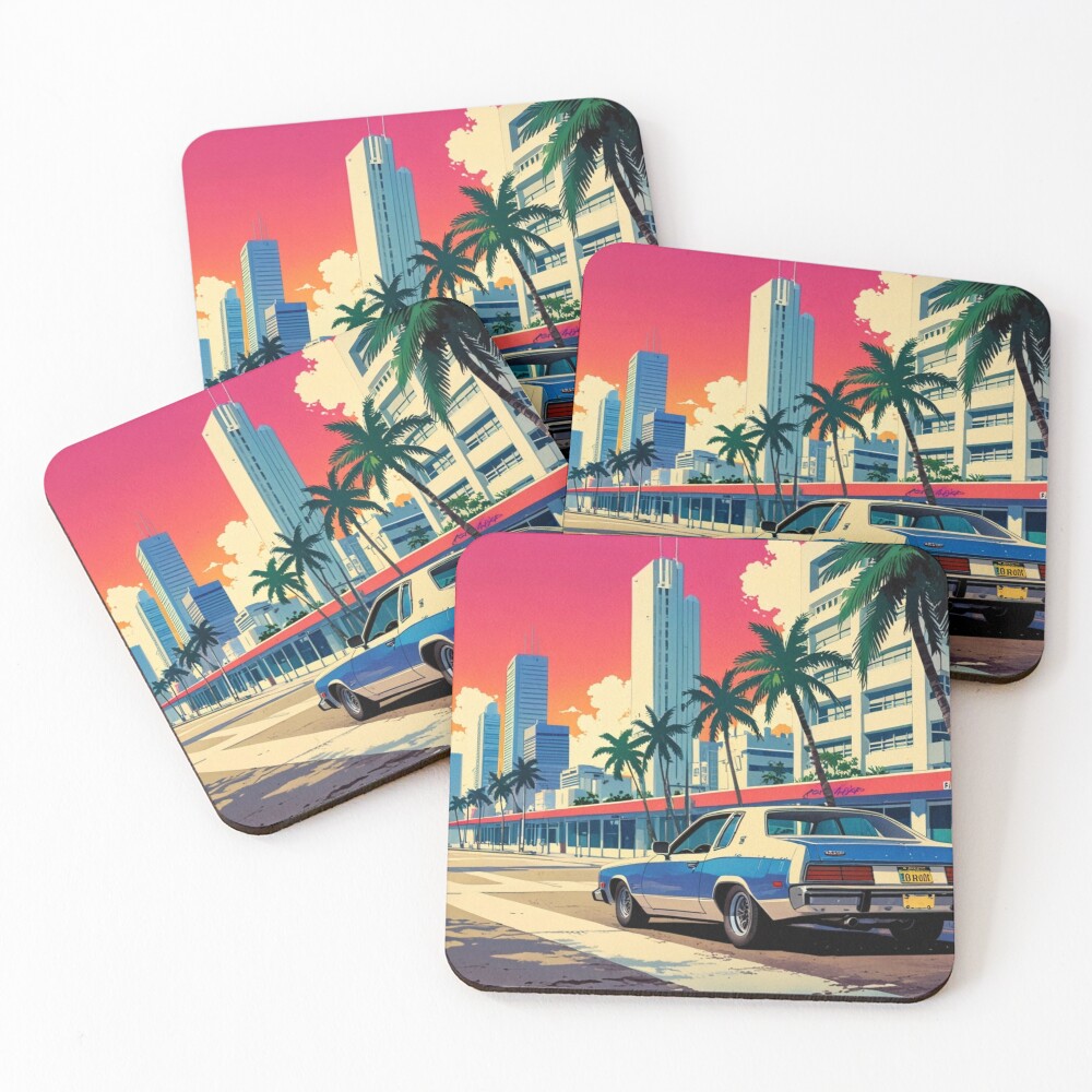 Item preview, Coasters (Set of 4) designed and sold by RadiantGraphics.