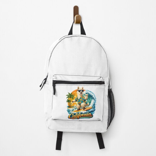 Item preview, Surfer llama at sunset in California designed and sold by Taoufik79-shop.