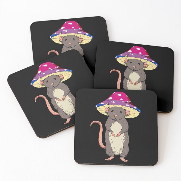 Item preview, Bisexual Rat with Mushroom Chibi Pride designed and sold by aminabreemulc.