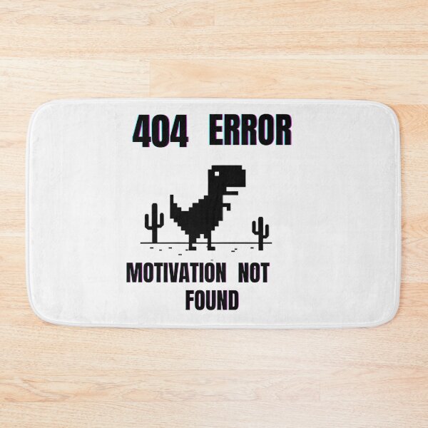 Artikelvorschau, 404 Fehlermotivation nicht gefunden – Lustiges Pixel-Dino-Meme-Design. entworfen und verkauft von Artistry-Nadia.