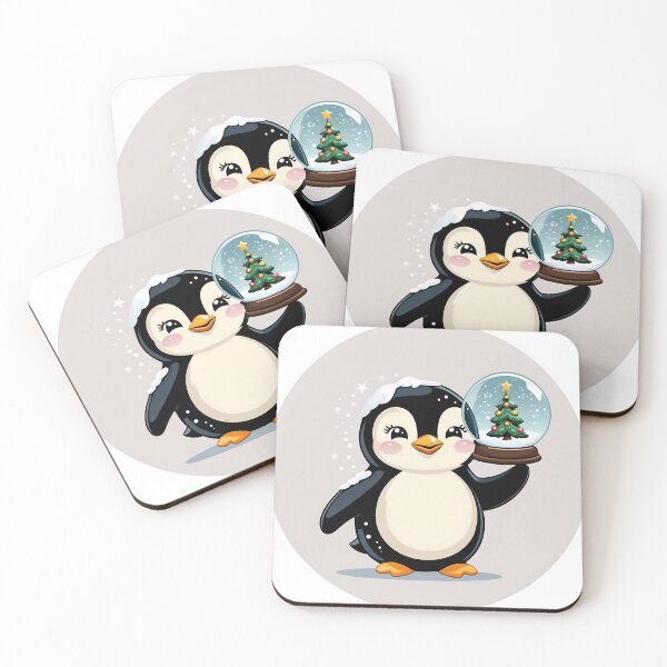 Item preview, Penguin Holding Snow Globe designed and sold by BankMano.