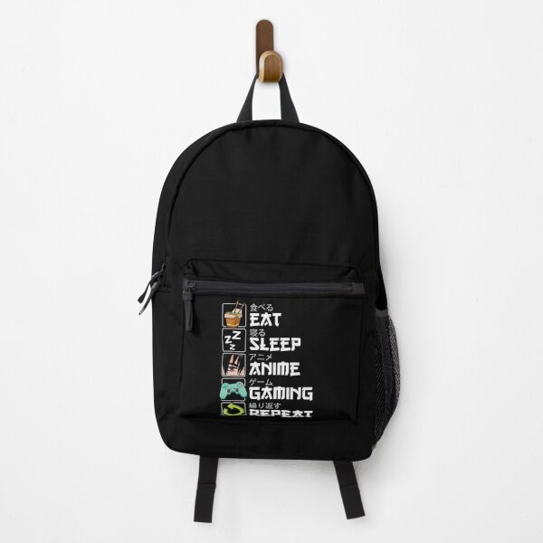 Item preview, Eat Sleep Anime Gaming Repeat Kawaii Otaku Anime Manga T-Shirt, Otaku Gamer Design designed and sold by Bee4Boy.