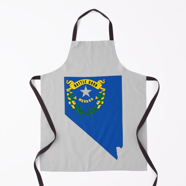 Item preview, Nevada State Flag Map - Battle Born Pride Silhouette designed and sold by mashmosh.