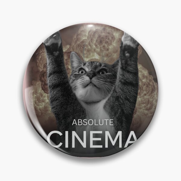 Item preview, Absolute Cinema – Cat Meme Movie Moment designed and sold by lexthelord.