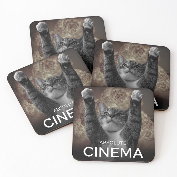 Item preview, Absolute Cinema – Cat Meme Movie Moment designed and sold by lexthelord.