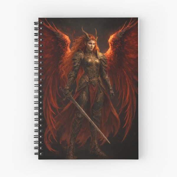 Item preview, Infernal Valkyrie with Fiery Wings and Battle Armor designed and sold by Daagath.