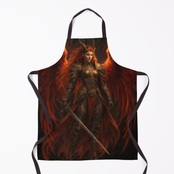 Item preview, Infernal Valkyrie with Fiery Wings and Battle Armor designed and sold by Daagath.